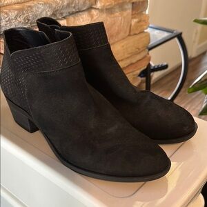 Lucky Brand Black Ankle Boots